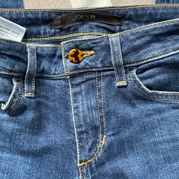 EUC Joe's Jeans Medium Denim Skinny Jeans Mid Rise Sz 26 - Picture 4 of 5